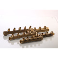 EM-F-A082 MF 3/4" brass male union cooper pipe fitting water manifold heating